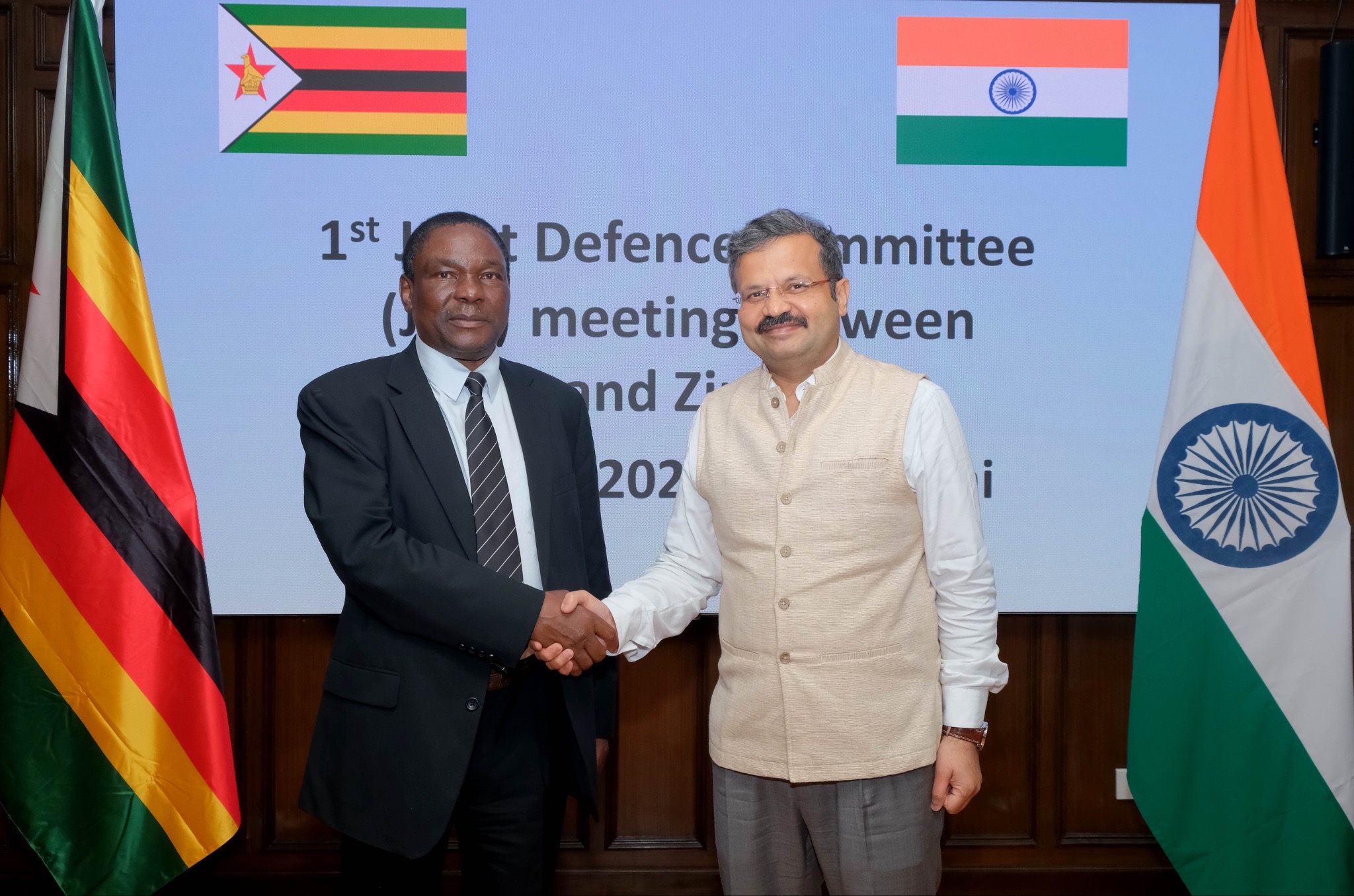 India and Zimbabwe Reaffirm Commitment to Deepen Bilateral Defence Cooperation During Inaugural JDC Meeting